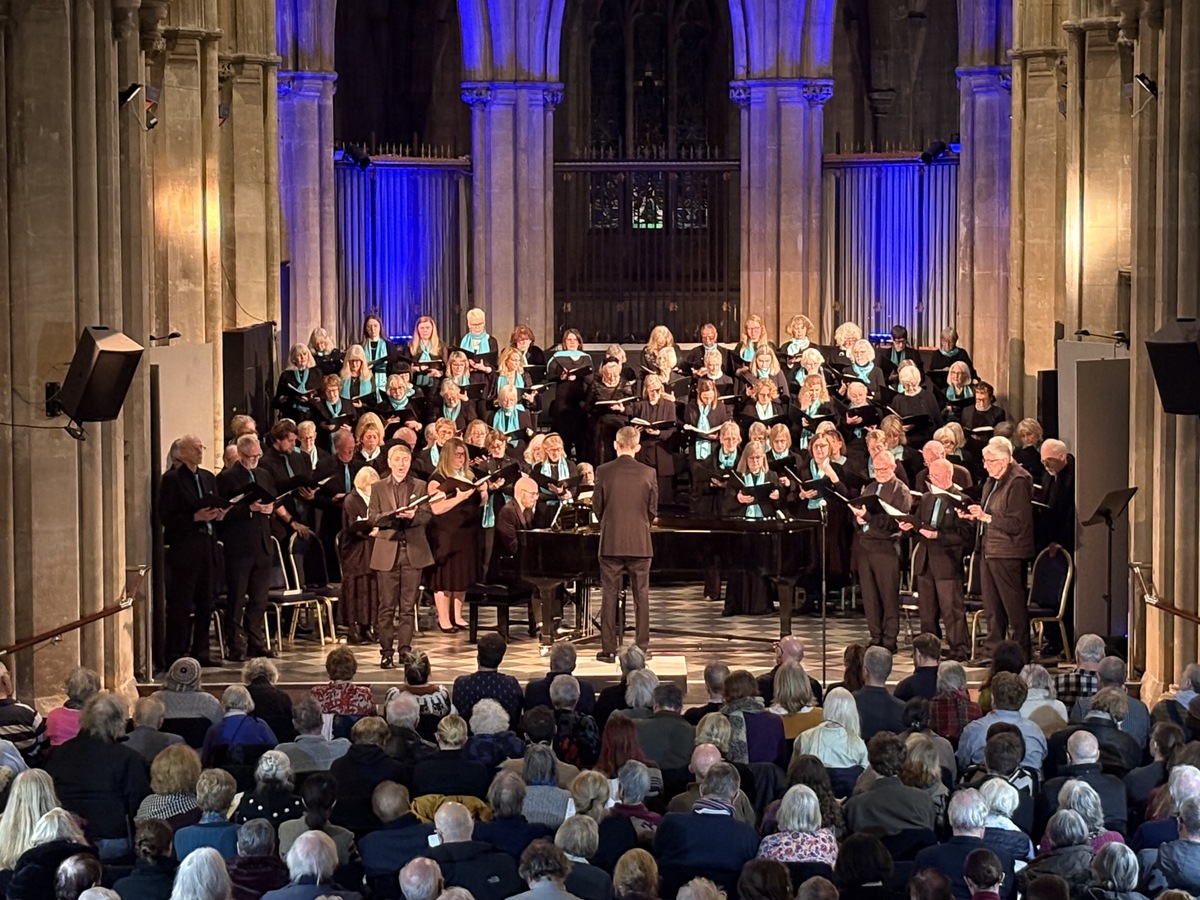 Choir and Tim's solo